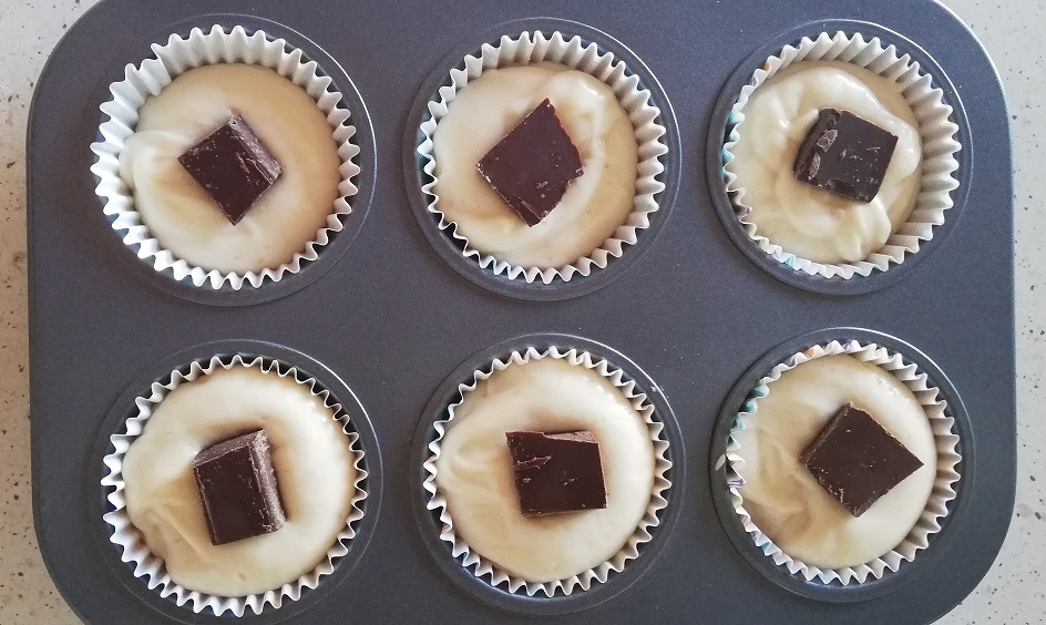 Muffins cœur coulant choco VEGAN