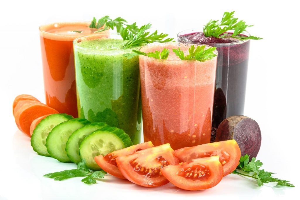 une cure de jus de fruits