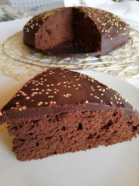 gâteau au chocolat et son nappage