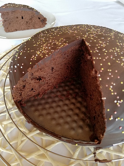 gâteau au chocolat et son nappage