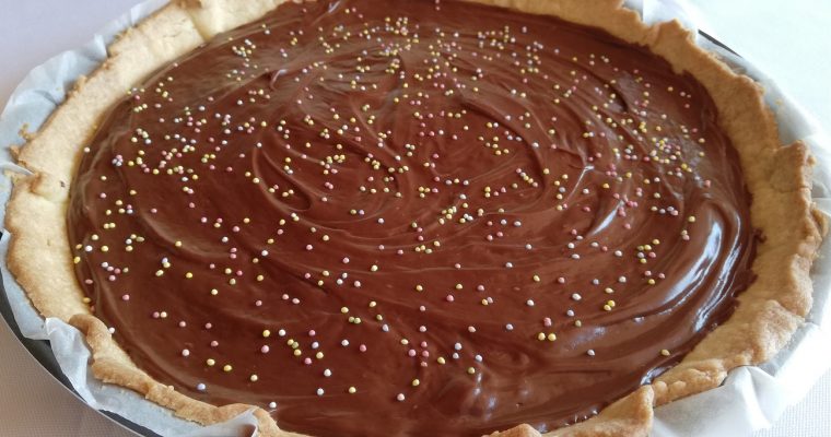 Tarte sablée au chocolat