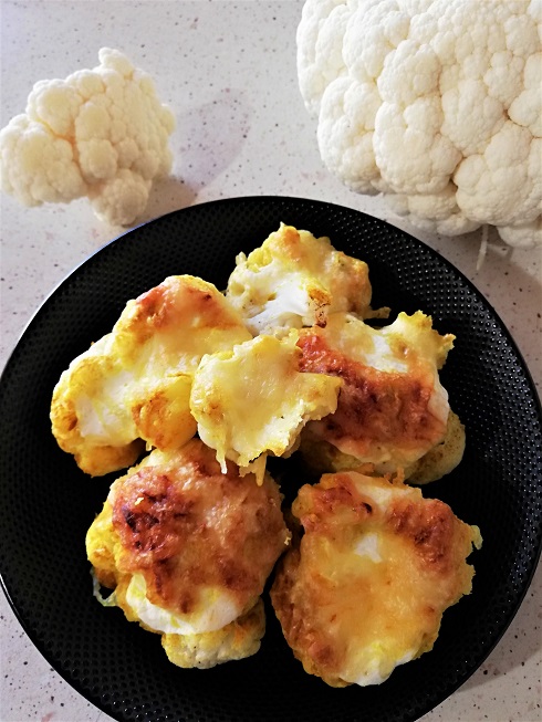 gratin de chou fleur au curcuma