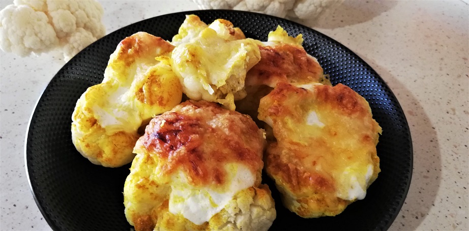 Gratin de chou-fleur au curcuma