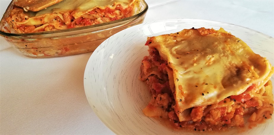 lasagne veggie prête