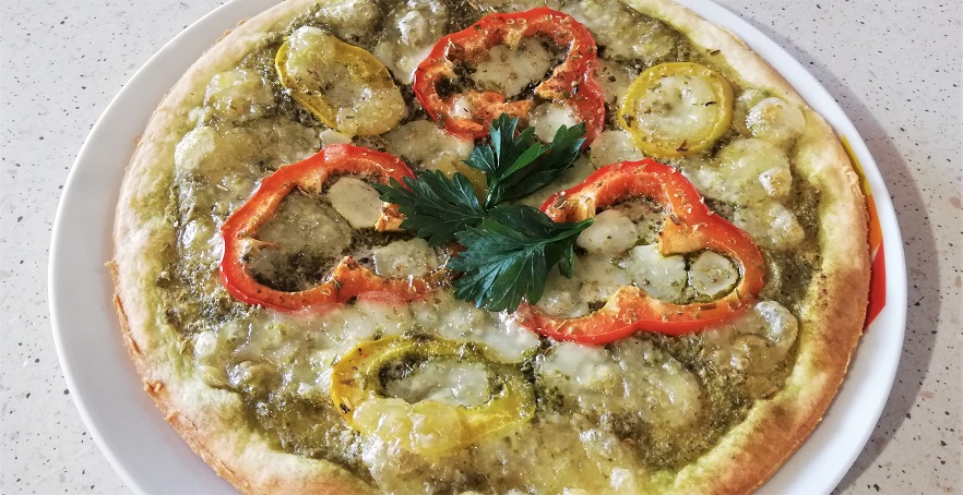 Tarte au Pesto Vert