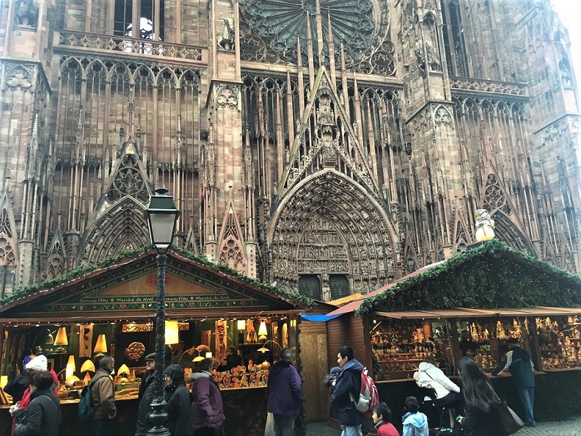 la cathédrale Notre Dame de Strasbourg En alsace