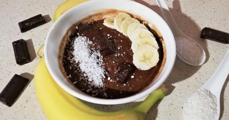 Mug Cake Choco Banane