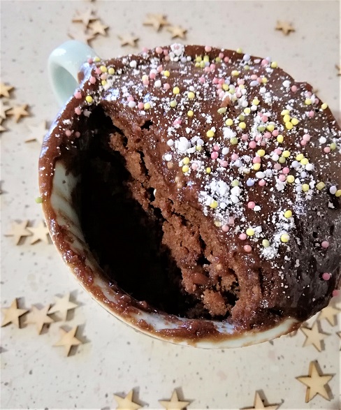 mug cake chocolat coulant