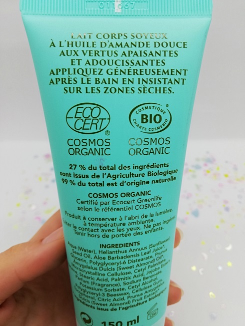 lait pour le corps Bio