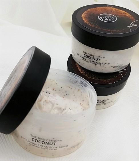 exfoliant coco pour le corps