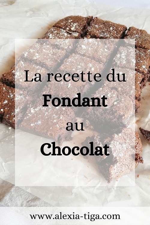 fondant au chocolat