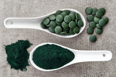 utilisation de la poudre de spirulina