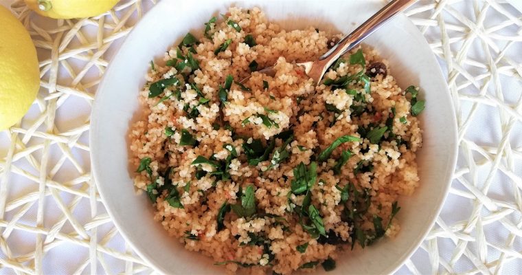 Taboulé à la semoule