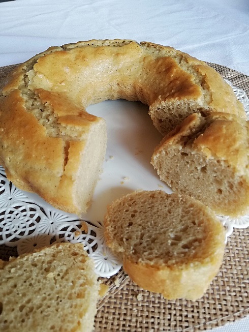 gâteau à la vanille vegan