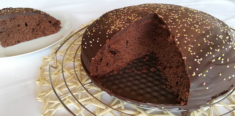 Gâteau au chocolat et son nappage