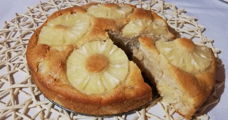 Le Gâteau à l’ananas vegan