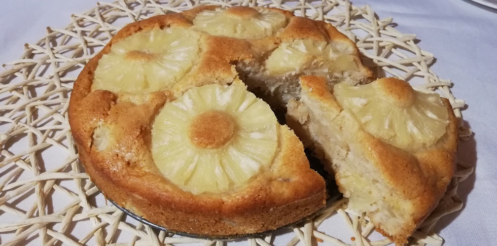 Le Gâteau à l’ananas vegan