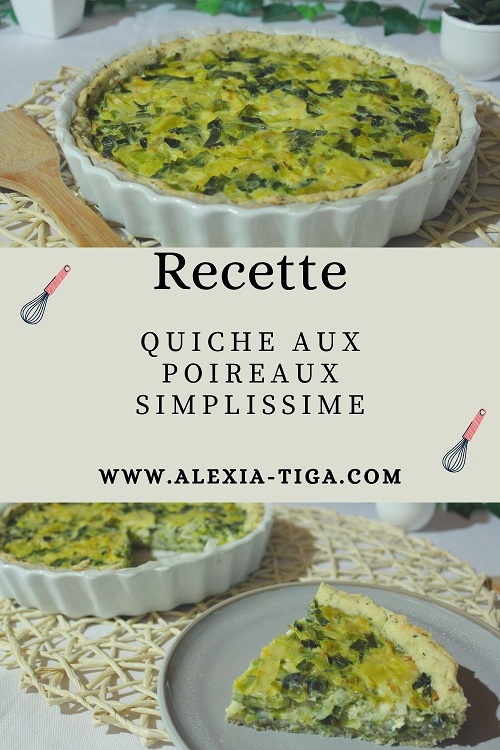 Quiche aux poireaux simplissime