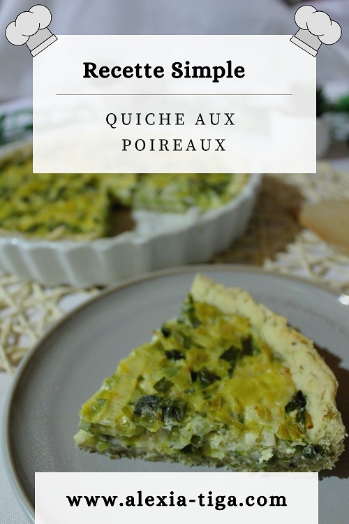 Quiche aux poireaux simplissime