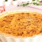 quiche vegan au goût fumé et sans oeuf