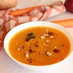 soupe à la courge protéinée