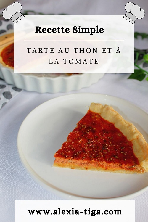 tarte au thon et à la tomate