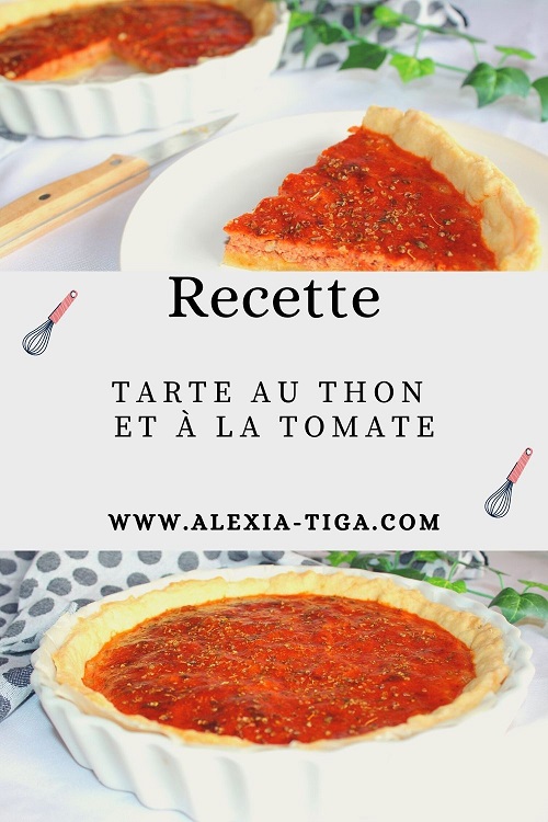 tarte au thon et à la tomate