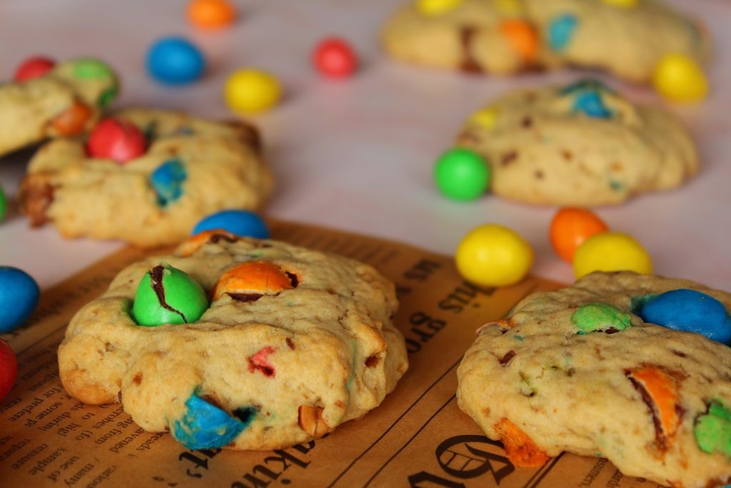 cookies aux m&m's