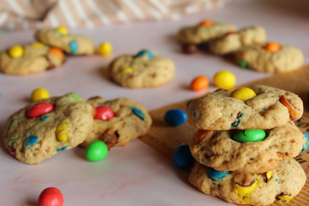 cookies aux m&m's