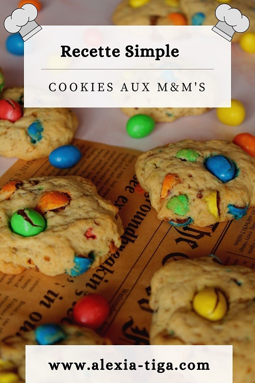 cookies aux m&m's