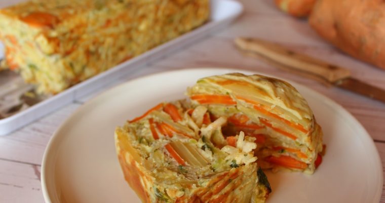 Flan aux légumes râpés