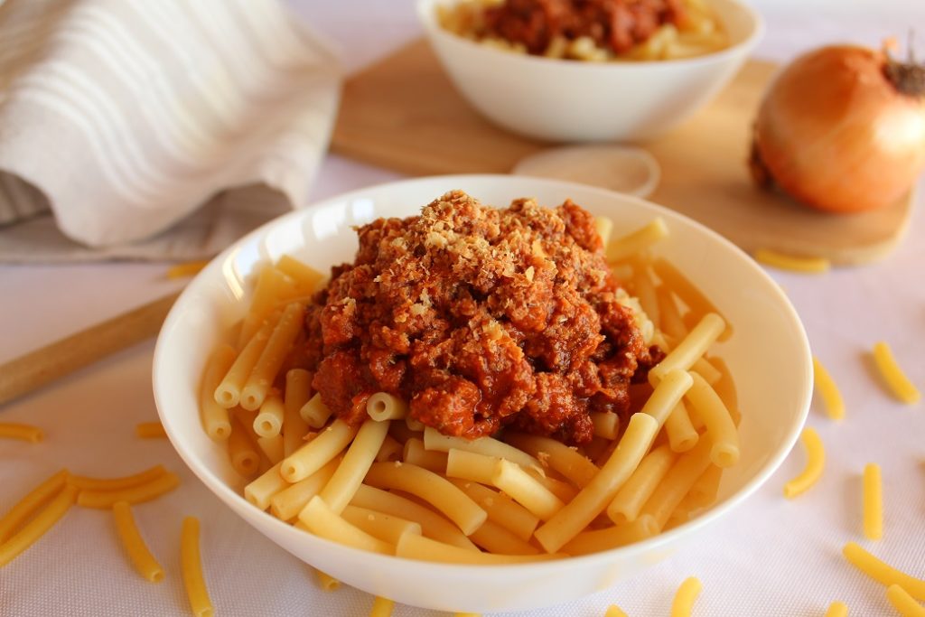 recette des pâtes à la bolognaise vegan