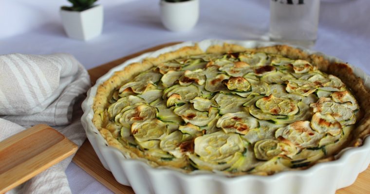 Tarte aux courgettes Vegan