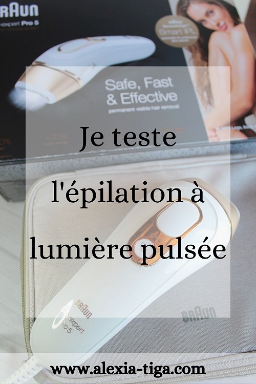 l'épilateur à lumière pulsée