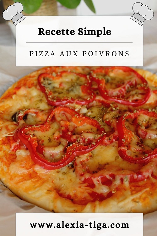 la pizza aux poivrons