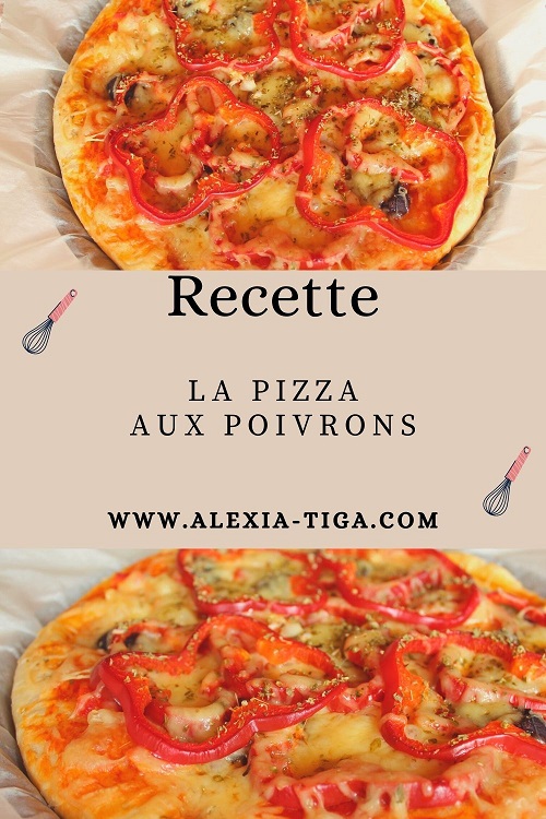 la pizza aux poivrons