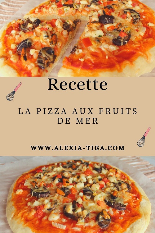 la pizza océane (aux fruits de mer)