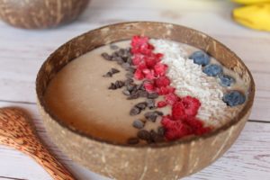 smoothie bowl au lait de coco