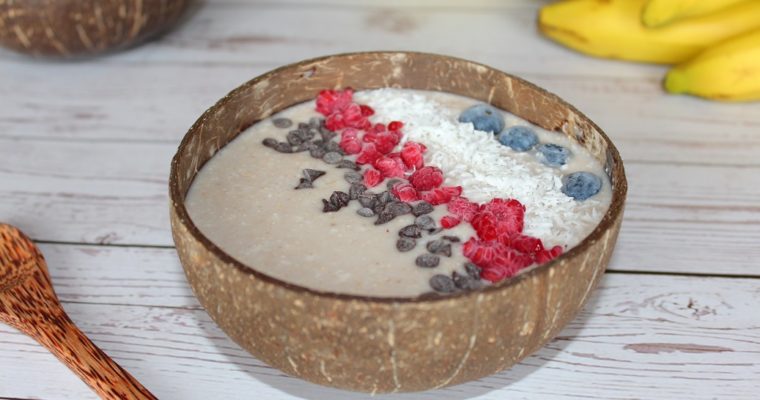 Smoothie bowl au lait de coco