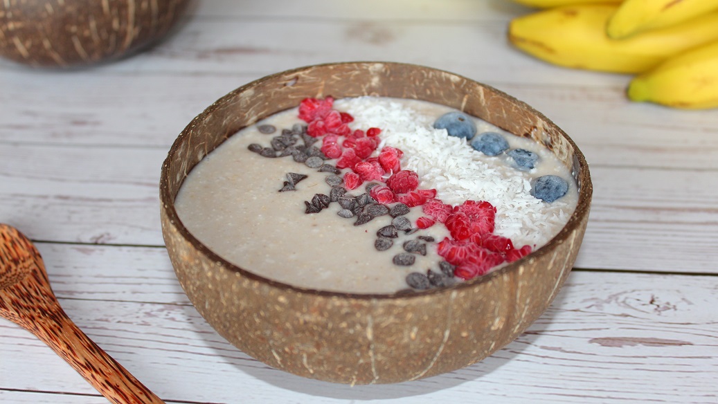 Smoothie bowl au lait de coco