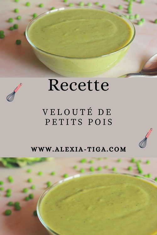 velouté de petit pois