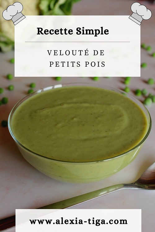 velouté de petit pois