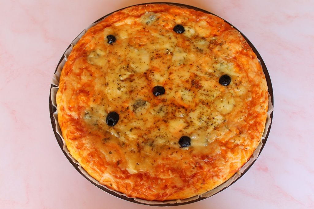 pizza aux fromages