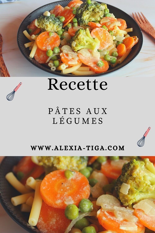 pâtes aux légumes