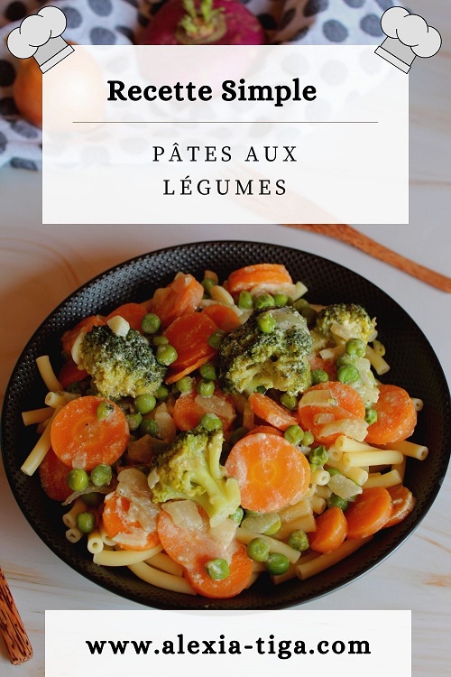 pâtes aux légumes