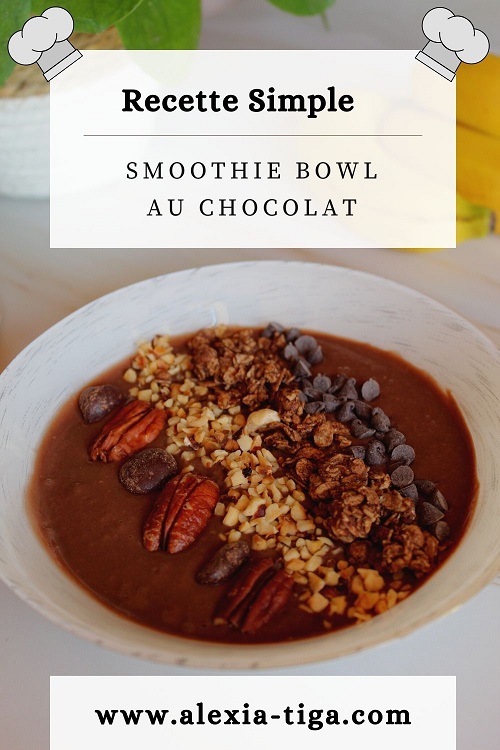 smoothie bowl au chocolat