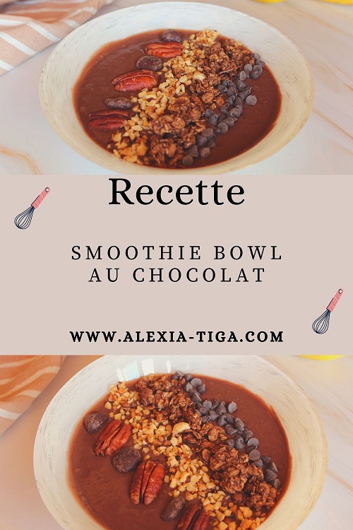 smoothie bowl au chocolat