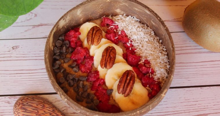 Smoothie bowl banane énergétique