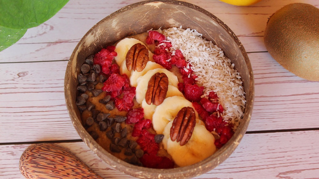 Smoothie bowl banane énergétique