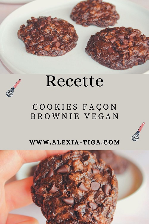 cookies façon brownie vegan